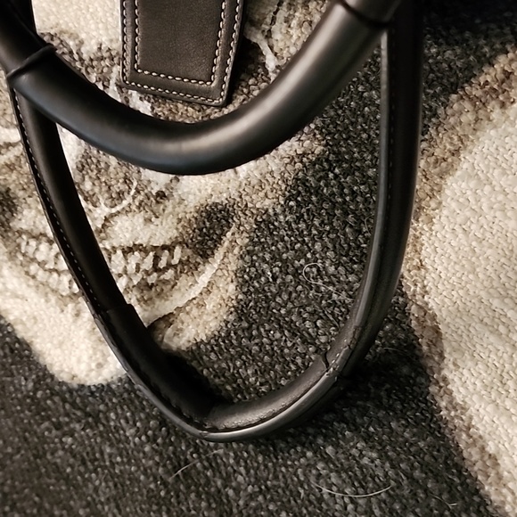 VINTAGE COACH Black Satchel - Picture 10 of 17